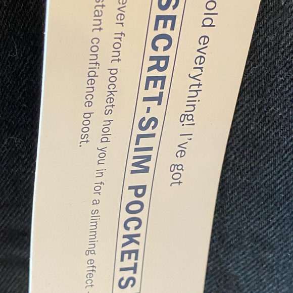 Old Navy NWT blackk jean denim skirt Sz 12 - Picture 3 of 5